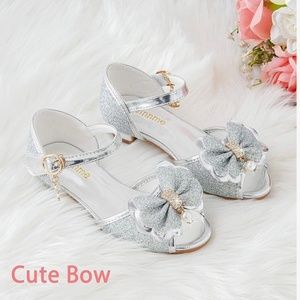 Osinnme Little Big Kid Girls Wedding Sandals
